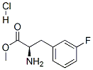 (R)-2-amino-3-(3-fluoro-phenyl)-propionic acid methyl ester hydrochloride Structure,201479-09-6Structure