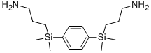 1,4-Bis(3-aminopropyldimethylsilyl)benzene Structure,20152-18-5Structure