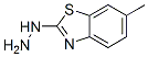 2-Hydrazino-6-methyl-1,3-benzothiazole Structure,20174-69-0Structure