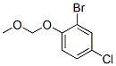 2-Bromo-4-chloro-1-(methoxymethoxy)benzene Structure,201748-37-0Structure