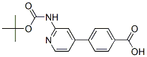 4-(2-Boc-amino-pyridin-4-yl)-benzoic acid Structure,201810-35-7Structure