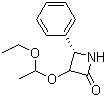 (3R,4s)-3-(1-ethoxyethoxy)-4-phenyl-2-azetidinone Structure,201856-48-6Structure