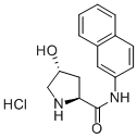 Trans-l-4-hydroxyproline -naphthylamide hydrochloride Structure,201994-57-2Structure