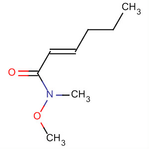 N-methoxy-n-methyl hex-2-enamide Structure,201996-70-5Structure