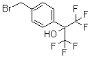 2-[4-(Bromomethyl)phenyl]-1,1,1,3,3,3-hexafluoropropan-2-ol Structure,202134-57-4Structure