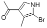 1-(5-Bromo-4-methyl-1h-pyrrol-3-yl)ethanone Structure,202286-27-9Structure