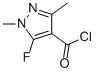 5-Fluoro-1,3-dimethyl-1h-pyrazole-4-carbonyl chloride Structure,202476-26-4Structure