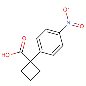 1-(4-Nitrophenyl)cyclobutanecarboxylic acid Structure,202737-42-6Structure