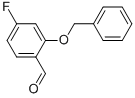 2-(Benzyloxy)-4-fluorobenzaldehyde Structure,202857-89-4Structure