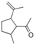 Ethanone, 1-[2-methyl-5-(1-methylethenyl)cyclopentyl]-(9ci) Structure,202864-37-7Structure