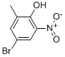 4-Bromo-2-methyl-6-nitrophenol Structure,20294-50-2Structure