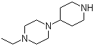 1-乙基-4-哌啶-4-哌嗪鹽酸鹽結(jié)構(gòu)式_202991-77-3結(jié)構(gòu)式