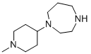 1-(1-Methylpiperidin-4-yl)-1,4-diazepane Structure,202992-02-7Structure