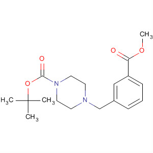 tert-Butyl 4-[3-(Methoxycarbonyl)benzyl]piperazine-1-carboxylate Structure,203047-36-3Structure