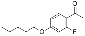 2-Fluoro-4-n-pentyloxyacetophenone Structure,203066-99-3Structure