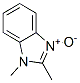 1H-benzimidazole,1,2-dimethyl-,3-oxide(9ci) Structure,2032-18-0Structure