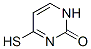 2(1H)-pyrimidinone, 4-mercapto-(9ci) Structure,203213-15-4Structure