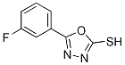 5-(3-Fluorophenyl)-1,3,4-oxadiazole-2-thiol Structure,203268-63-7Structure