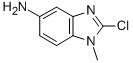 1H-benzimidazol-5-amine,2-chloro-1-methyl-(9ci) Structure,203302-74-3Structure