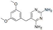 5-[(3,5-Dimethoxyphenyl)methyl]pyrimidine-2,4-diamine Structure,20344-69-8Structure