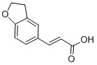 (2E)-3-(2,3-dihydrobenzofuran-5-yl)propenoicacid Structure,203505-84-4Structure