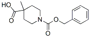 1-N-cbz-4-methylpiperidine-4-carboxylic acid Structure,203522-12-7Structure