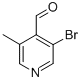 3-Bromo-5-methyl-4-pyridinecarboxaldehyde Structure,203569-15-7Structure