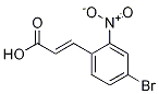 4-Bromo-2-nitrocinnamic acid Structure,20357-30-6Structure