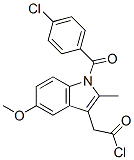 1-(4-Chlorobenzoyl)-5-methoxy-2-methyl-1h-indole-3-acetyl chloride Structure,20357-37-3Structure