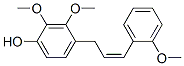 2,3-Dimethoxy-4-[(z)-3-(2-methoxyphenyl)-2-propenyl]phenol Structure,20362-18-9Structure