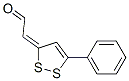 (5-Phenyl -3h-1,2-dithiol -3-ylidene)acetaldehydeStructure,20365-48-4Structure (5-Phenyl -3h-1,2-dithiol -3-ylidene)acetaldehyde Structure,20365-48-4Structure