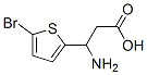 3-Amino-3-(5-bromo-thiophen-2-yl)-propionic acid Structure,204135-66-0Structure