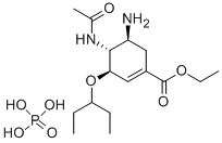 磷酸奧司他韋結(jié)構(gòu)式_204255-11-8結(jié)構(gòu)式