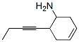 3-Cyclohexen-1-ylamine,6-(1-butynyl )- (8ci) Structure,20428-13-1Structure