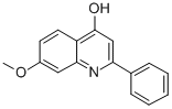 7-Methoxy-2-phenyl-quinolin-4-ol Structure,20430-72-2Structure