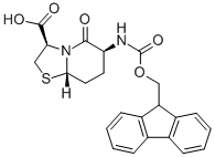 (3R,6S,8aS)-6-{[(9H-芴-9-基甲氧基)羰基]氨基}-5-氧代六氫-5H-[1,3]噻唑并[3,2-a]吡啶-3-羧酸結(jié)構(gòu)式_204326-07-8結(jié)構(gòu)式