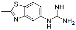 Guanidine, (2-methyl-5-benzothiazolyl)-(9ci) Structure,204771-65-3Structure