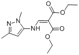 Diethyl2-{[(1,3-dimethyl-1h-pyrazol-5-yl)amino]methylidene}malonate Structure,20481-33-8Structure