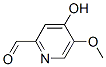 4-Hydroxy-5-methoxy-2-pyridinecarbaldehyde Structure,204847-72-3Structure