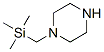 Piperazine,1-[(trimethylsilyl )methyl ]- (8ci,9ci) Structure,20493-91-8Structure