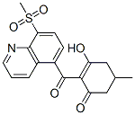 2-Cyclohexen-1-one, 3-hydroxy-5-methyl-2-[[8-(methylsulfonyl)-5-quinolinyl]carbonyl]- Structure,205045-96-1Structure