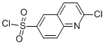 2-Chloroquinoline-6-sulfonyl chloride Structure,205055-71-6Structure