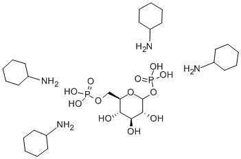 D-glucose-1,6-diphosphate tetracyclohexylammonium salt Structure,20514-06-1Structure