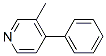 3-Methyl-4-phenylpyridine Structure,2052-92-8Structure