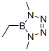 4,5-Dihydro-5-ethyl -1,4-dimethyl -1h-tetrazaborole Structure,20534-01-4Structure