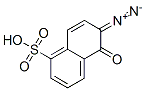 1-Naphthalenesulfonic acid, 6-diazo-5,6-dihydro-5-oxo- Structure,20546-03-6Structure