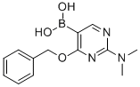 4-Benzyloxy-2-dimethylamino-pyrimidine-5-boronic acid Structure,205672-21-5Structure