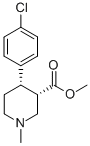 4-(4-氯苯基)-1-甲基哌啶-3-羧酸-(3S,4s)-甲酯結(jié)構(gòu)式_205805-13-6結(jié)構(gòu)式