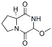 Pyrrolo[1,2-a]pyrazine-1,4-dione, hexahydro-3-methoxy-, (8as)- (9ci) Structure,205875-06-5Structure