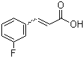 3-氟肉桂酸結(jié)構(gòu)式_20595-30-6結(jié)構(gòu)式